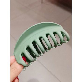 

Pure Candy Color Ponytail Big Hair Clip Claw, Light green