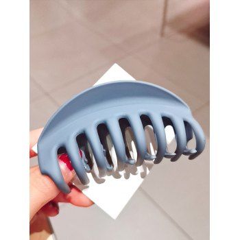 

Pure Candy Color Ponytail Big Hair Clip Claw, Light blue