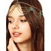 Bandeau pour Cheveux en Forme de Diamants Fantaisies Style Ethnique Bohémien - d'or 