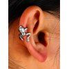 Boucles D'Oreilles en Forme de Grenouille en Alliage Style Vintage - Argent 