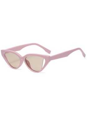 Outdoor Sunglasses Animal Eye Gap Lens Large Frame Trendy Vacation Sunglasses