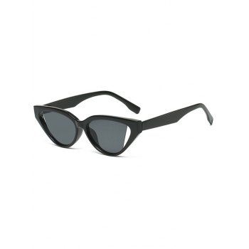 

Outdoor Sunglasses Animal Eye Gap Lens Large Frame Trendy Vacation Sunglasses, Black