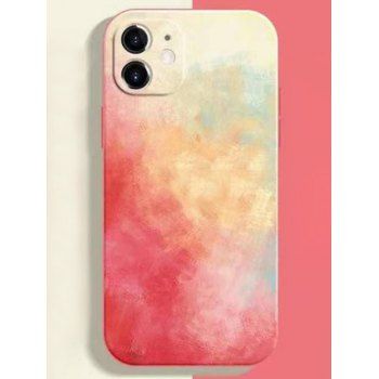 

Protective Watercolor Tie Dye Print TPU Phone Case For, Multicolor