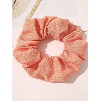 

Solid Color Decorative Scrunchie Elastic Hair Band Hair Accessory, Dark orange