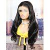 Body Wave 130% Human Hair Wig 13*4 Lace Front Wig - BLACK 14INCH