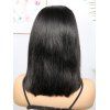 Straight 13*4 Lace Front 130% Human Hair Wig - BLACK 16INCH