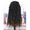 Deep Curly 13*4 Lace Front 130% Human Hair Wig - BLACK 14INCH