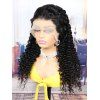 Deep Curly 13*4 Lace Front 130% Human Hair Wig - BLACK 14INCH