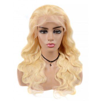 

Body Wave 150% Human Hair 13*4 Lace Front Wig, Golden