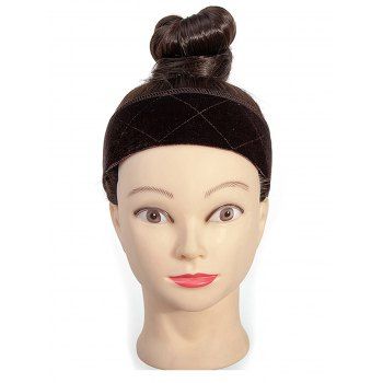 

Wig Tool Velour Wig Cap Mesh Adjustable Sticker Band, Black