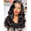 13*4 Lace Front Body Wave 180% Human Hair Wig - BLACK 14INCH