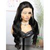 13*4 Lace Front Body Wave 150% Human Hair Wig - BLACK 16INCH