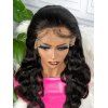 13*4 Lace Front 150% Body Wave Human Hair Wig - BLACK 16INCH