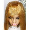 Perruque de Cheveux Humain Droite Style Bob avec Dentelle en Avant - Caramel 10INCH