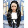 Free Part Body Wave 13*4 Lace Front 180% Human Hair Wig - BLACK 14INCH