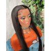 Straight 180% Human Hair 13*4 Lace Front Wig - BLACK 14INCH