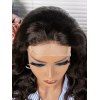 4*4 Lace Front Body Wave 180% Human Hair Wig - BLACK 16INCH
