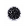 1000Pcs Silicone Hair Extension Wig Link Ring Beads - BLACK 