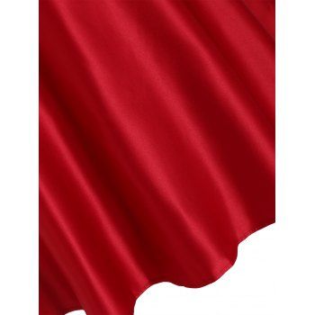 Sparkly Sequins Party Dress Cold Shoulder Mini Dress Bowknot A Line Dress