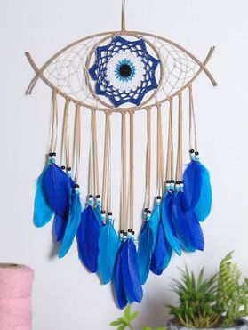 Eye Shaped Feathers Dreamcatcher Home Wall Decoration