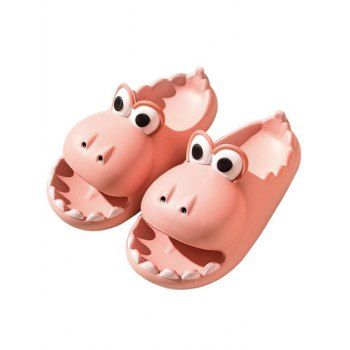 

Outdoor Beach Cute Cartoon Animal Slippers, Light pink