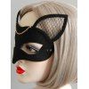 Masque en Forme de Renard D'Halloween Style Cosplay - Noir 