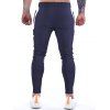 Pantalon de Jogging de Sport Décontracté Long Jointif avec Poches à Cordon - Bleu profond XXL