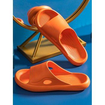 

Bright Color Hollow Out Anti-slip Indoor Slippers, Dark orange