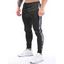 Pantalon de Jogger à Imprimé Camouflage avec Poches à Zip - Noir M