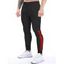 Pantalon de Jogging Décontracté en Blocs de Couleurs à Taille Elastique - Noir S