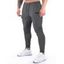 Pantalon de Jogging Décontracté Cargo à Taille Elastique avec Poches à Rabat - Gris Foncé XL