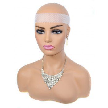 

Anti-slip Elastic Silicone Wig Headband, White