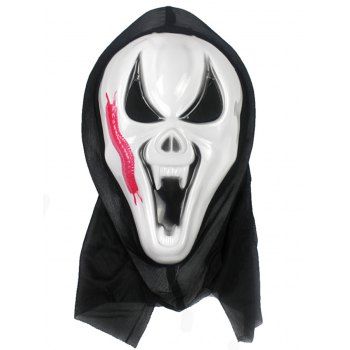 

Halloween Mask Skull Hood Mask Cosplay Gothic Mask, Multicolor b