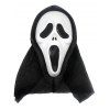 Masque D'Halloween à Capuche Cosplay Crâne Masque - Blanc 
