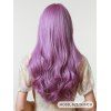24 Inch Long Wig Wavy Wig Full Bang Cosplay Synthetic Hair - PURPLE FLOWER 24INCH