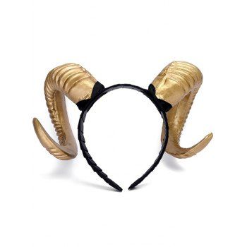 Halloween Cow Horns Hairband Cosplay Gothic Hairband