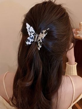 Butterfly Hair Claw Acrylic Outdoor Trendy Hair Claw