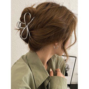 Bowknot Hair Claw Metal Outdoor Trendy Hair Claw