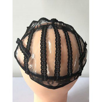 

Floral Lace Wig Cap Wig Tool, Black