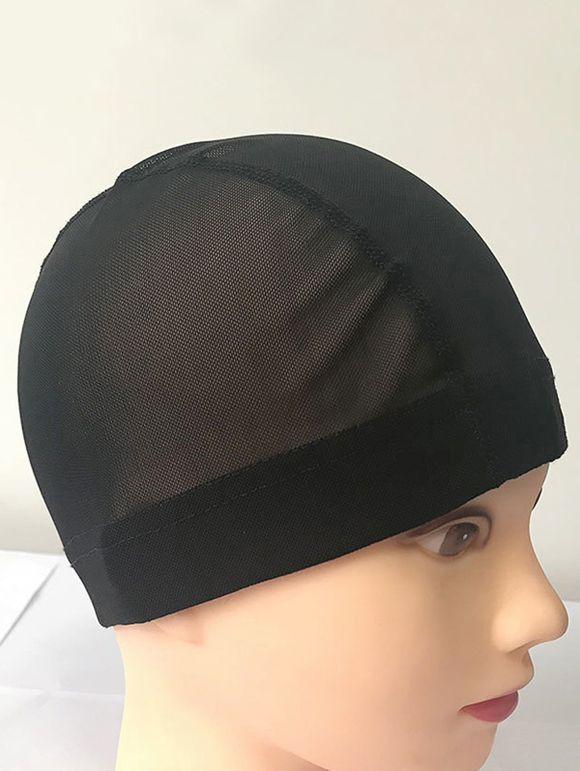 Chapeau de Perruque en Maille Respirante - Noir 