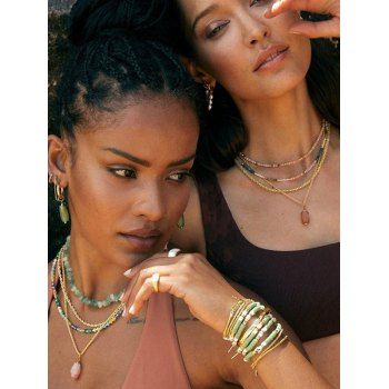

Bohemian Bracelet Colorblock Beach Bracelet, Light green