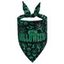 Serviette pour Animal Domestique Motif Citrouille Style Gothique D'Halloween - Vert profond 