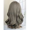 Long Full Bang Wavy Capless Anime Heat Resistant Synthetic Wig - LIGHT GRAY 20INCH