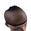 Wig Tool High Stretch Honeycomb Hole Net Wig Cap - BLACK 