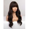 26 Inch Long Full Bang Body Wave Capless Synthetic Wig - OIL 26INCH