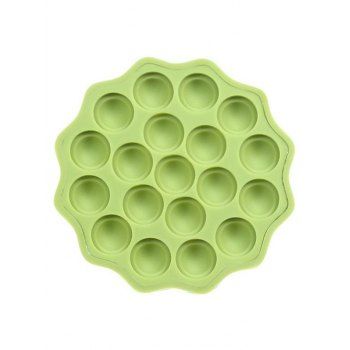 

Funny Stress Relief Solid Color Finger Vent Toy, Light green