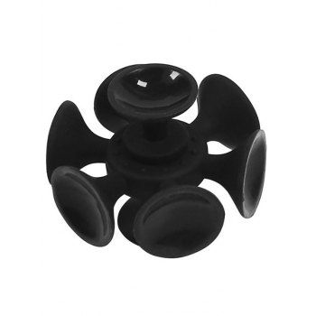 

Stress Relief Finger Toy Suction Cup Ball Vent Toy, Black