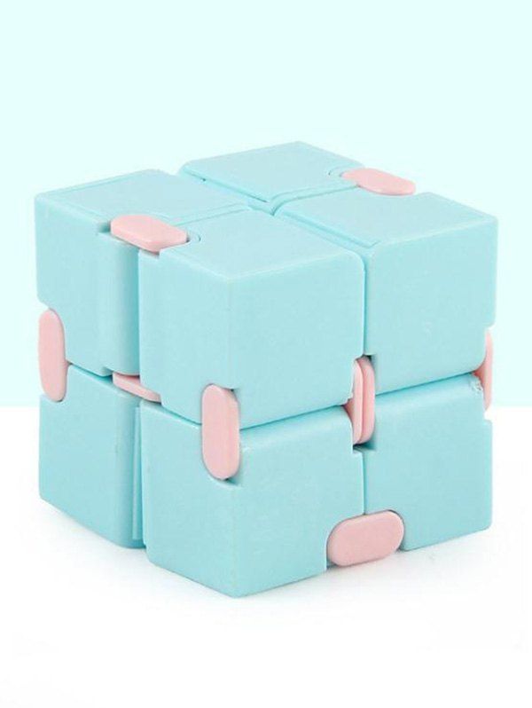 Cube Magique Jouet Décompression - Bleu clair 