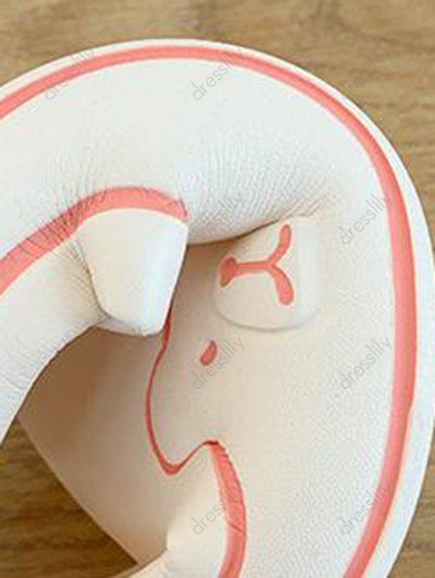 Pantoufles Plate-forme Antidérapantes Motif Adorable Ours - Blanc EU (39-40)