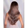 Middle Part Long Wavy Capless Synthetic Wig - PUCE 24INCH
